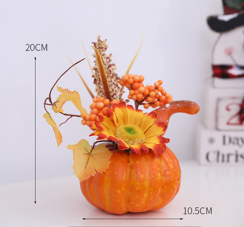 Halloween Desktop Decoration Foam Pumpkin Scene Prop Creative Pumpkin Decor