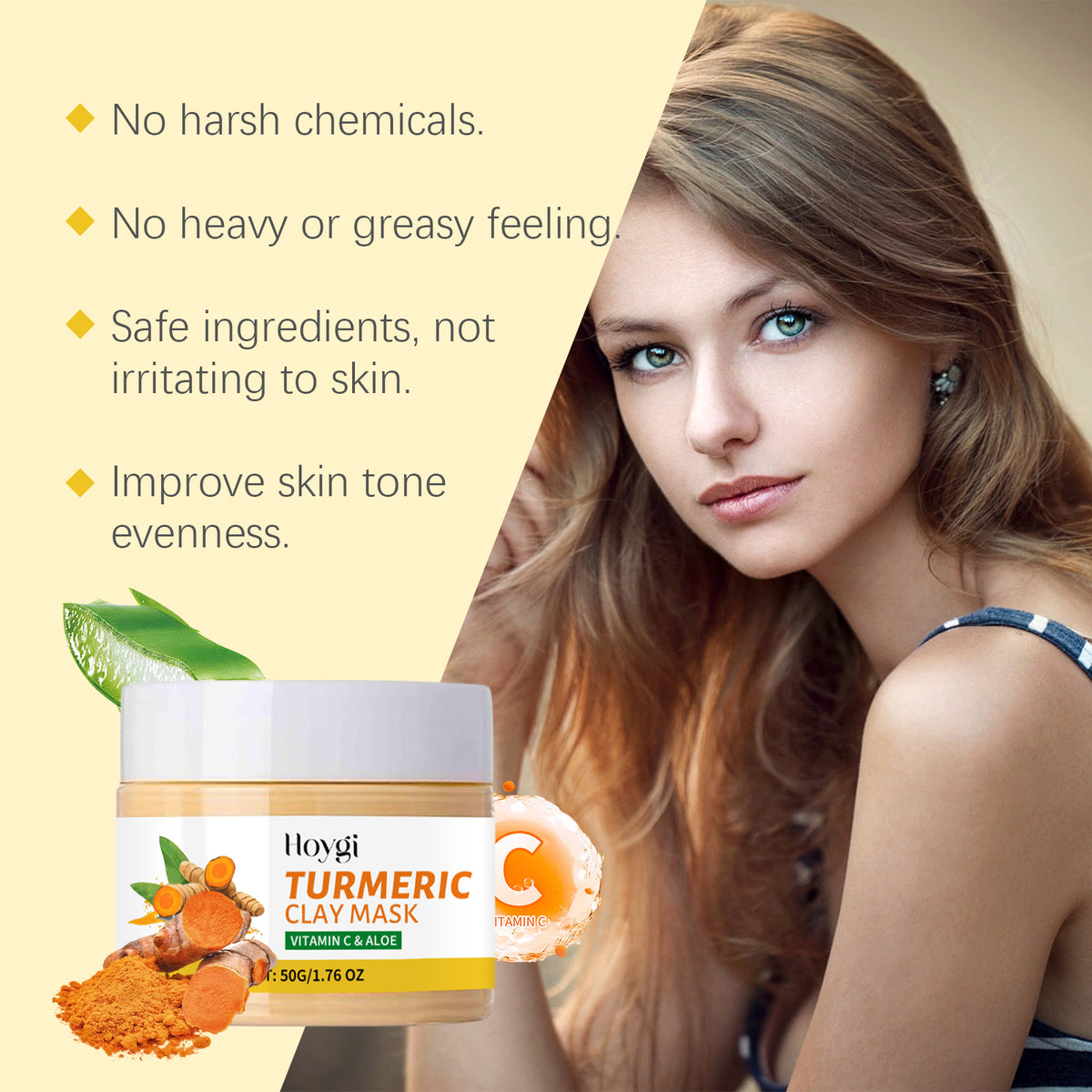Hoygi Turmeric Mud Mask