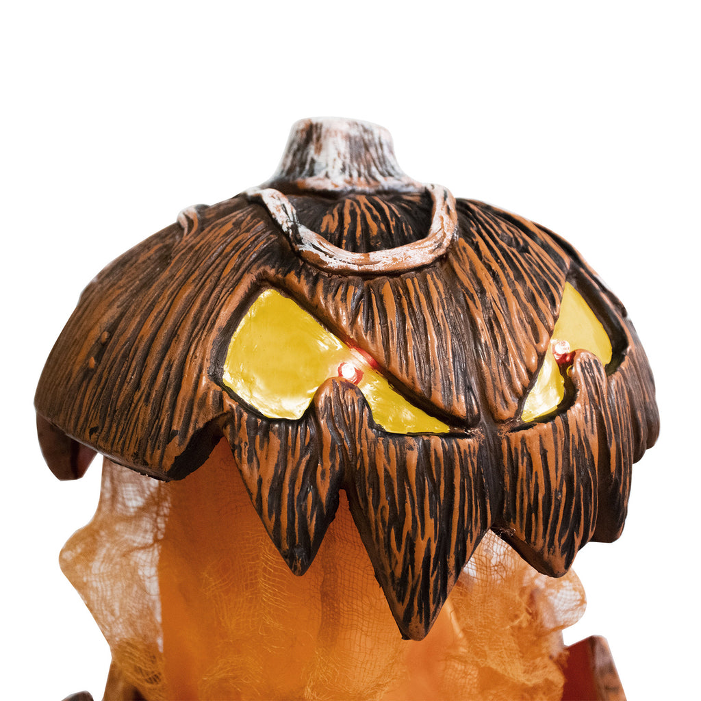 Halloween Animated Talking Scary Pumpkin Head PUMPKIN LIGHTING Outdoor Yard Decoration