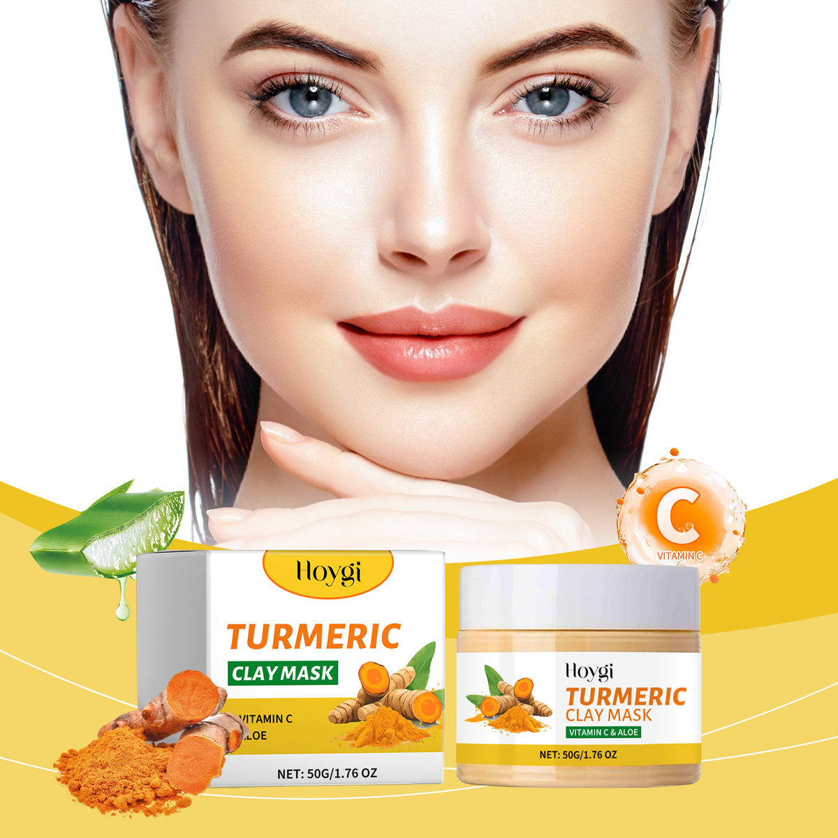 Hoygi Turmeric Mud Mask