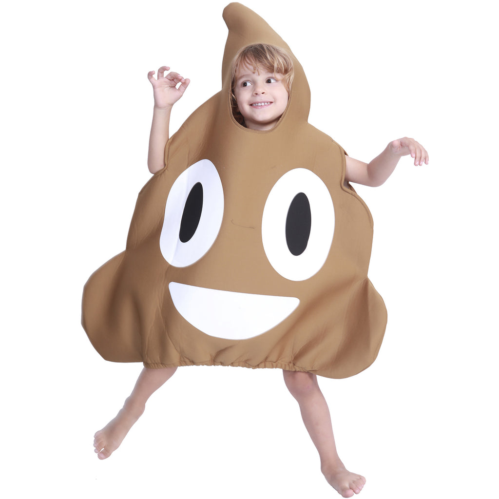 Halloween Costume Sponge Poo Children's Show Set Halloween Costume