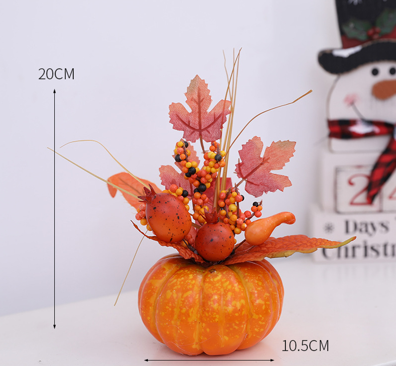 Halloween Desktop Decoration Foam Pumpkin Scene Prop Creative Pumpkin Decor