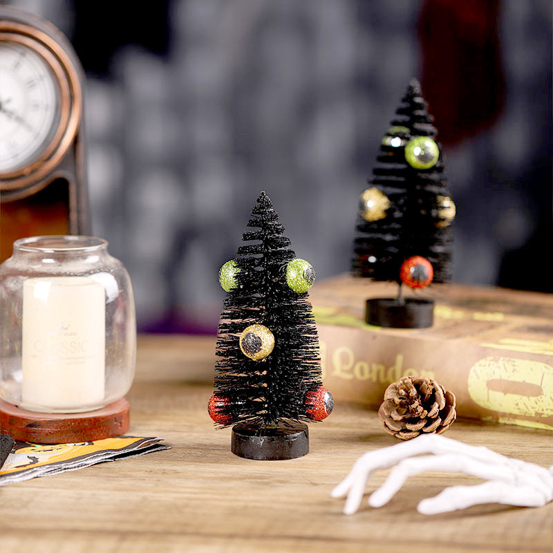 Halloween Decorations Horror Eyeball Mini Decoration Tree Halloween Table Party Decor
