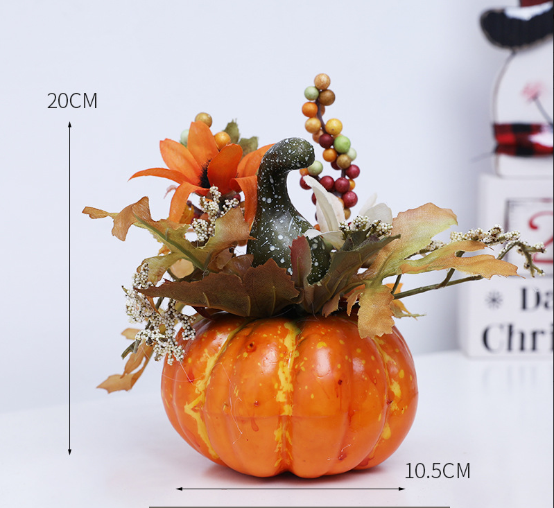 Halloween Desktop Decoration Foam Pumpkin Scene Prop Creative Pumpkin Decor