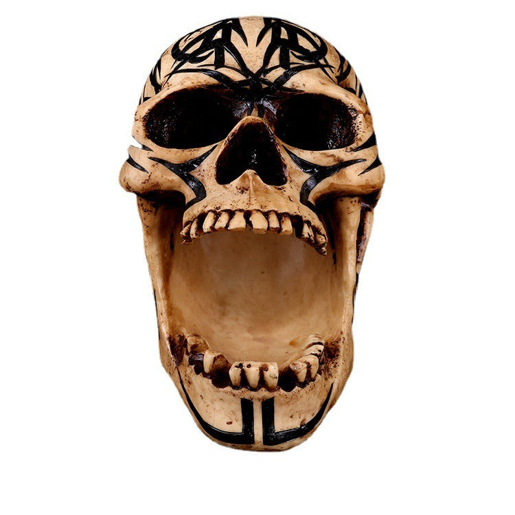 Resin Skeleton Bar Decoration Human Art Skull Decoration