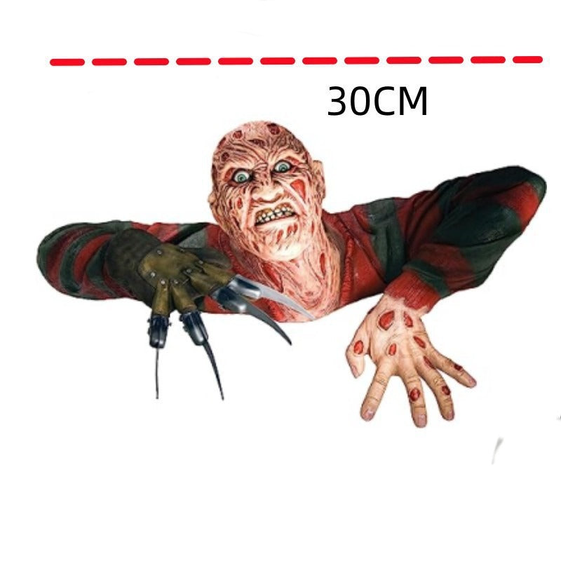 Ruby's Elm Street Nightmare Freddy Krueger Tomb Walker Decor Halloween Christina Horror Decoration Flat wall hanging