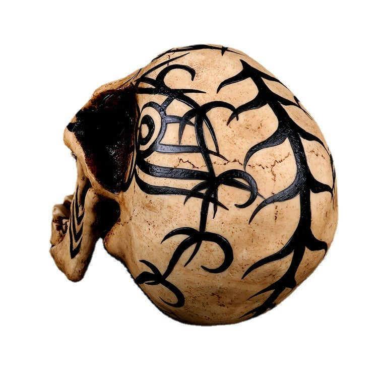 Resin Skeleton Bar Decoration Human Art Skull Decoration