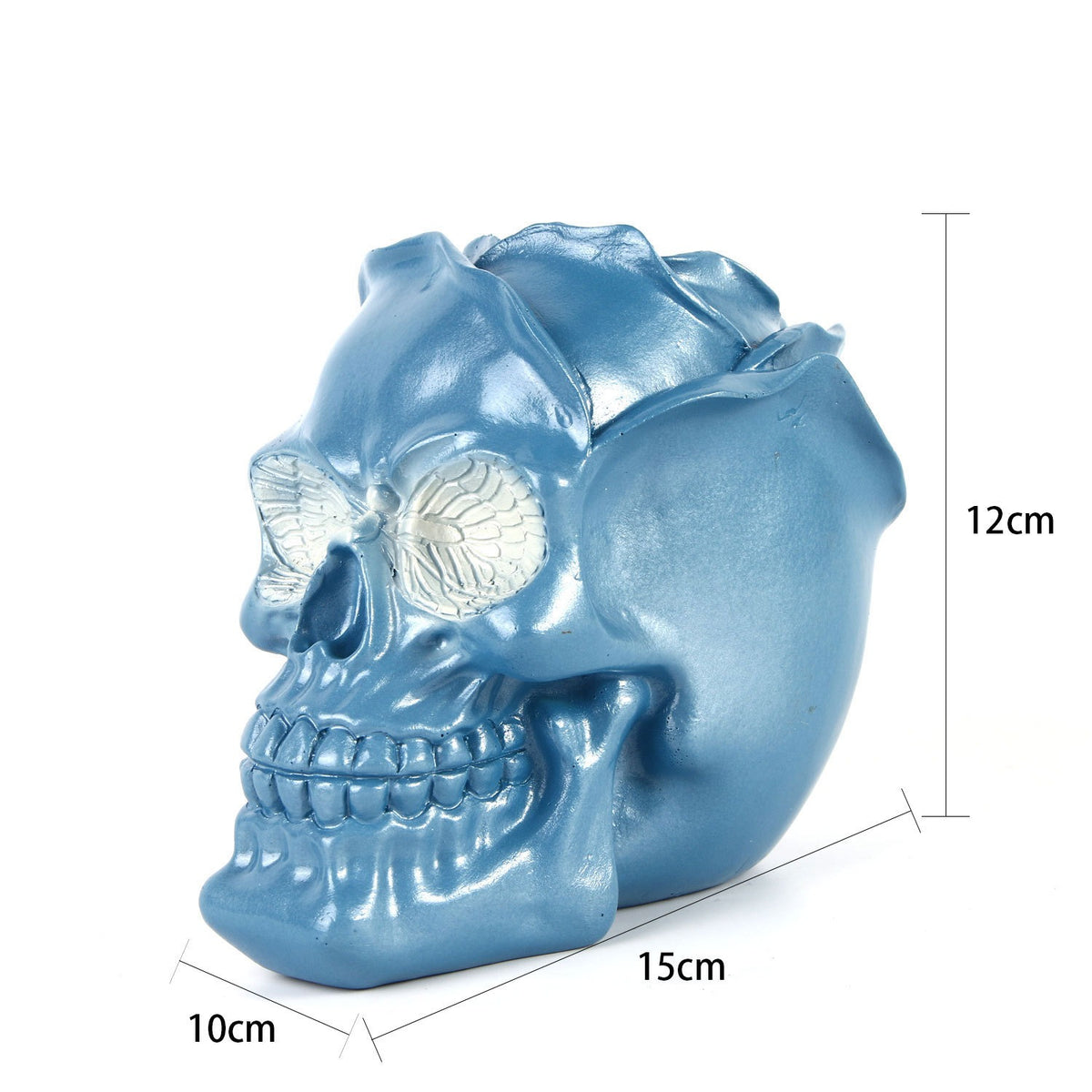 Resin Skull Festival Decoration
