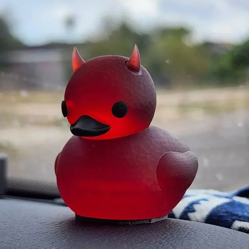 Lil' Devil Ducky Little Devil Duck Car Ornaments Decoration Halloween